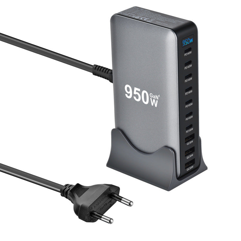 Gallium Nitride Multi-port Multi-function Adapter Charger