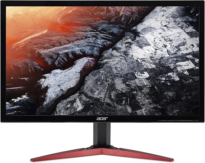 KG241Q Pbiip 23.6" Full HD (1920 X 1080) TN 144Hz 1Ms Monitor with AMD Freesync Technology (Display Port & 2 X HDMI)